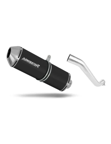 Silencieux slip-on Dominator OVR Noir pour Aprilia RSV 4 RR (2015-2016)
