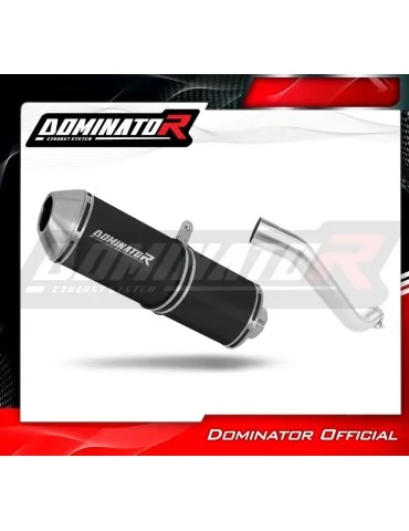 Silencieux slip-on Dominator OVR Noir pour Aprilia RSV 4 RR (2015-2016)