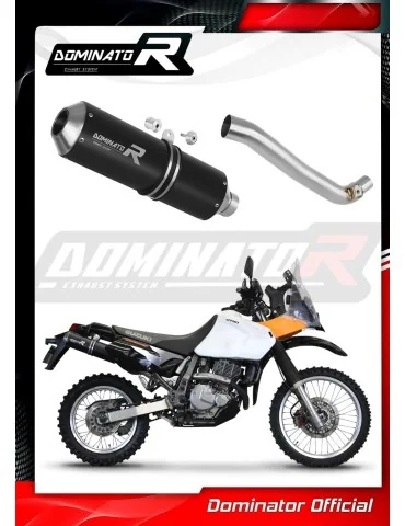 Silencieux slip-on Dominator MX Noir pour Suzuki DR 650 SE / S (1996-2024)