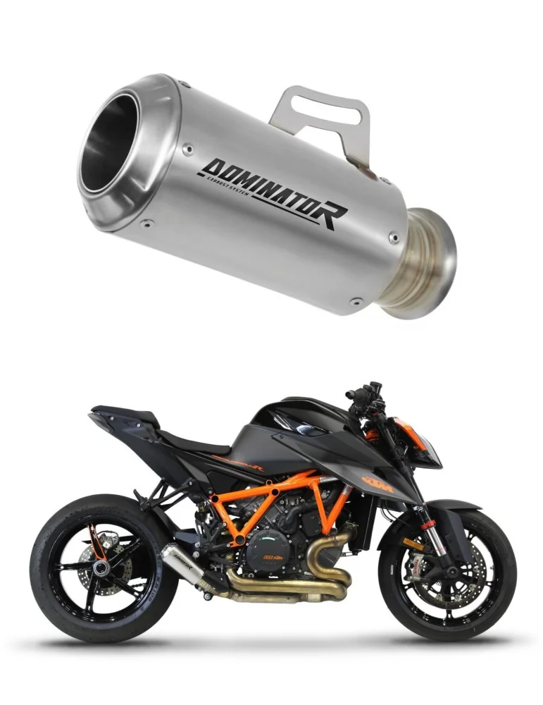 Silencieux slip-on Dominator GPS pour KTM 1290/1390 Super Duke (2020-2025)