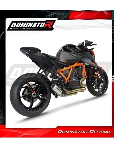Silencieux slip-on Dominator GPS pour KTM 1290/1390 Super Duke (2020-2025)