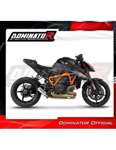 Silencieux slip-on Dominator GPS pour KTM 1290/1390 Super Duke (2020-2025)