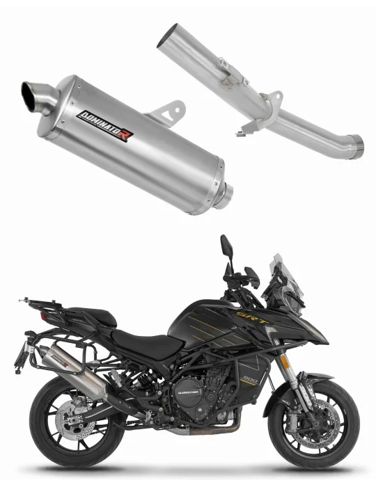 Silencieux slip-on Dominator P7 pour QJ Motor SRT 900 S / SX (2025-2026)