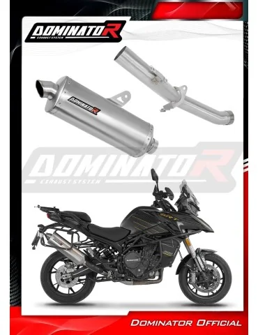 Silencieux slip-on Dominator P7 pour QJ Motor SRT 900 S / SX (2025-2026)