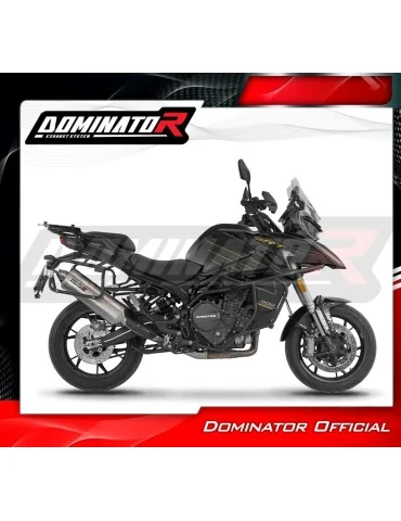Silencieux slip-on Dominator P7 pour QJ Motor SRT 900 S / SX (2025-2026)