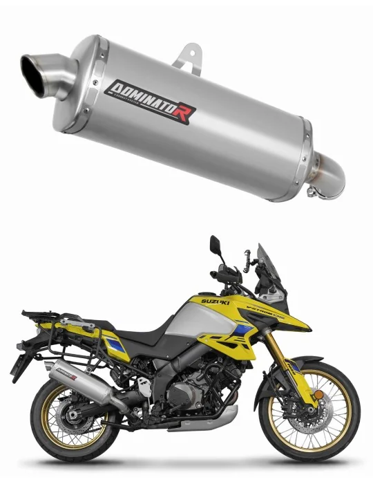 Silencieux slip-on Dominator P7 pour Suzuki V-Strom 1050 DE (2023-2025)