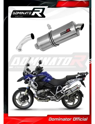 Silencieux slip-on homologué Dominator P7 pour BMW R1200GS (2004-2009)