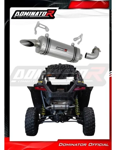 Silencieux slip-on Dominator P7 pour Polaris RZR PRO XP 1000 (2020-2023)