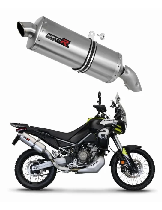Silencieux slip-on Dominator P7 pour Aprilia Tuareg 660 (2021-2023)
