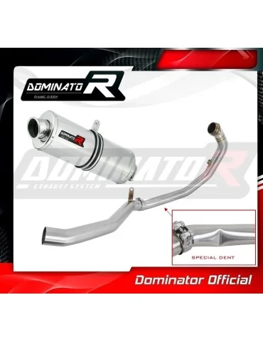 Ligne d'échappement complète inox Dominator OV pour KTM 390 Adventure (2020-2024)