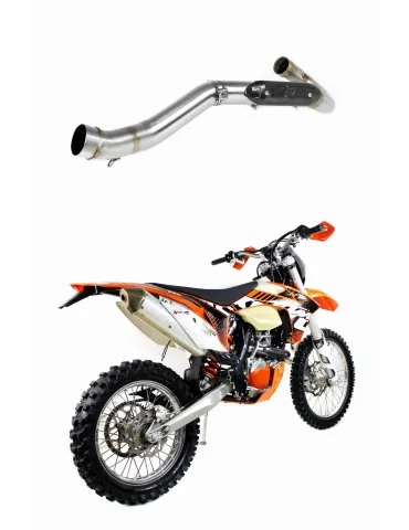 Coude de collecteur d'échappement Dominator pour KTM EXC 450 (2012-2016)
