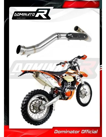 Coude de collecteur d'échappement Dominator pour KTM EXC 450 (2012-2016)