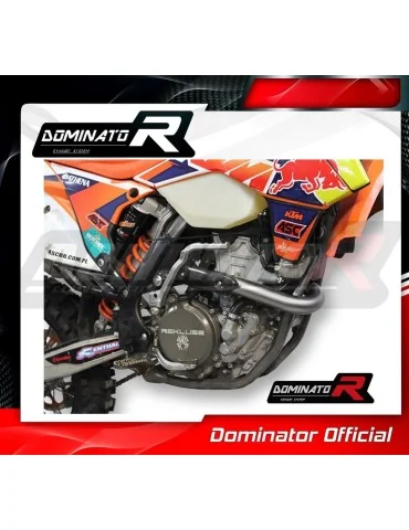 Coude de collecteur d'échappement Dominator pour KTM Exc-f EXC 350 F (2012-2015)