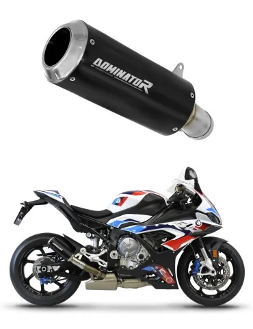 Silencieux slip-on Dominator GP Noir pour BMW S1000RR (2019-2026)