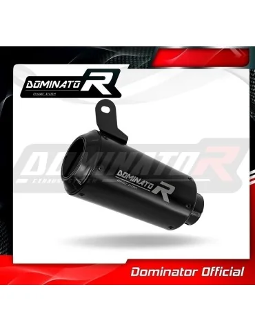 Silencieux slip-on Dominator GPS Noir pour Yamaha YZF R6 (2017-2023)