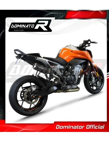 Silencieux slip-on Dominator GP Noir pour KTM 890 Duke (2020-2023)