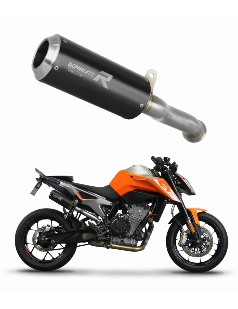Silencieux slip-on Dominator GP Noir pour KTM 790 Duke (2018-2023)