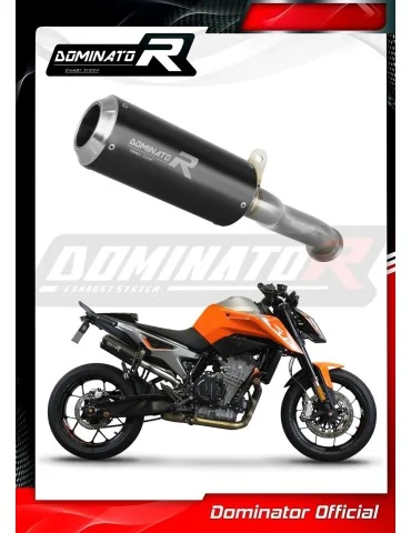 Silencieux slip-on Dominator GP Noir pour KTM 790 Duke (2018-2023)