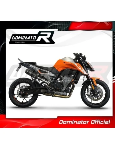 Silencieux slip-on Dominator GP Noir pour KTM 790 Duke (2018-2023)