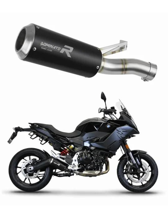 Silencieux slip-on Dominator GP Noir pour BMW F900R (2020-2026)