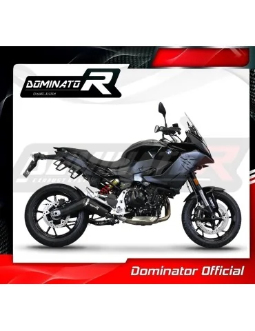 Silencieux slip-on Dominator GP Noir pour BMW F900R (2020-2026)