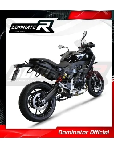Silencieux slip-on Dominator GP Noir pour BMW F900XR (2020-2026)