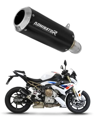 Silencieux slip-on Dominator GP Noir pour BMW S1000R (2021-2026)