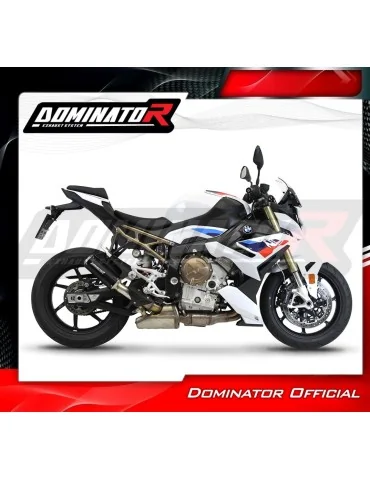 Silencieux slip-on Dominator GP Noir pour BMW S1000R (2021-2026)
