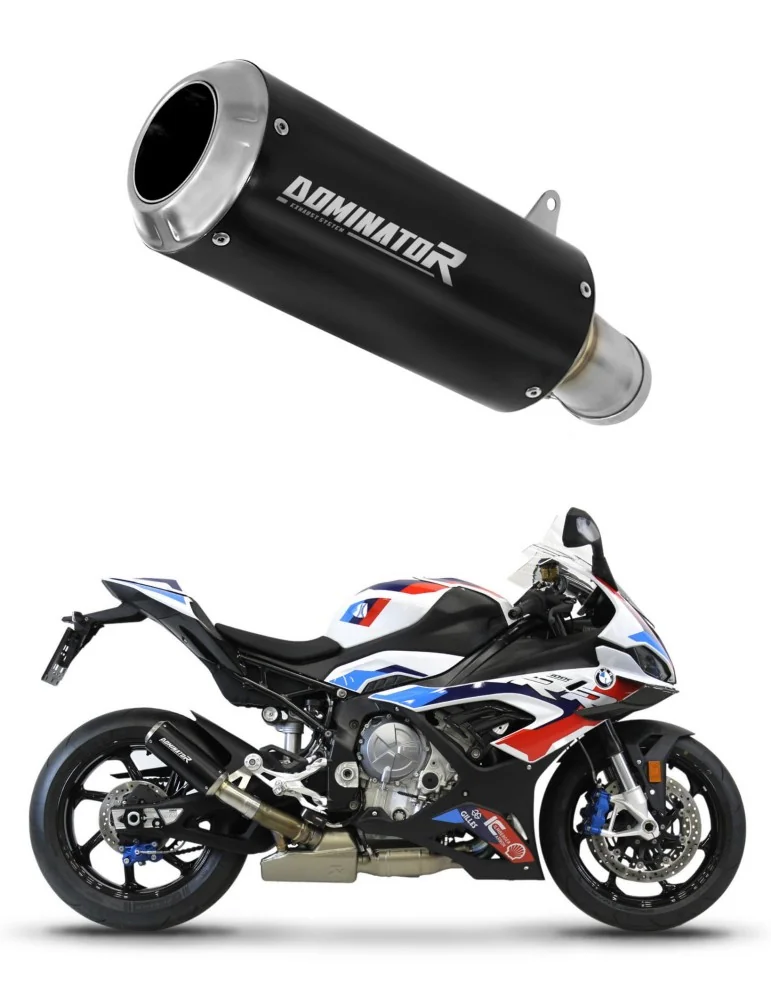 Silencieux slip-on Dominator GP Noir pour BMW M1000RR (2020-2024)