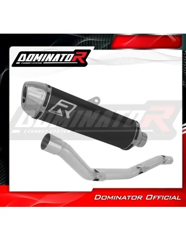 Silencieux slip-on Dominator S3 s Noir pour Suzuki DR-Z4SM / DR-Z4S (2025-2026)