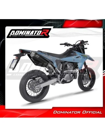 Silencieux slip-on Dominator S3 s Noir pour Suzuki DR-Z4SM / DR-Z4S (2025-2026)