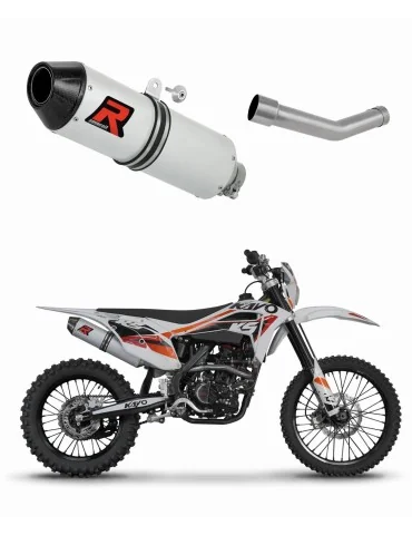 Silencieux slip-on Dominator MX2 pour Kayo K5 300 Enduro (2024-2025)