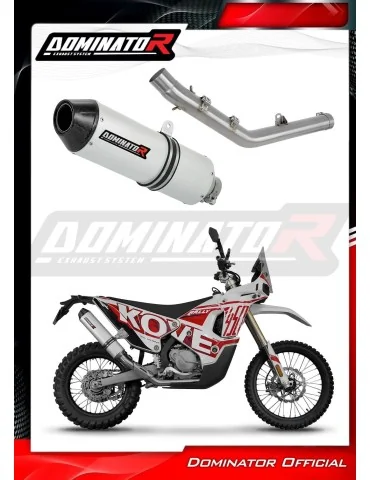 Silencieux slip-on Dominator MX2 pour Kove 450 Rally (2023-2025)