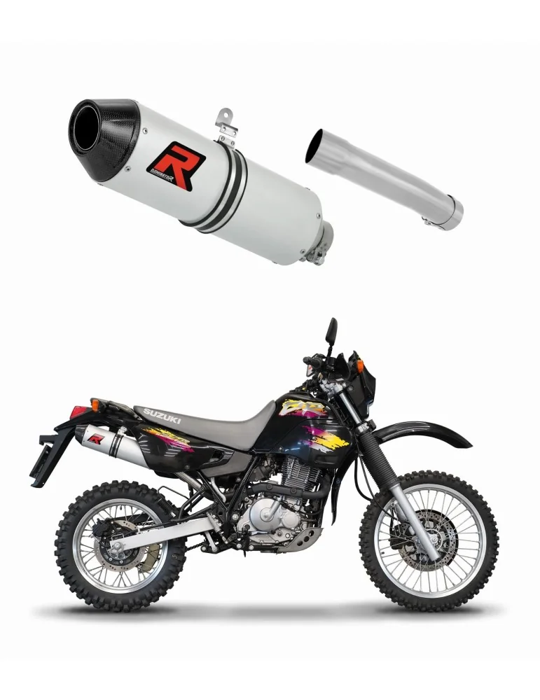 Silencieux slip-on Dominator MX2 pour Suzuki DR 650 R / RU / S (1990-1995)