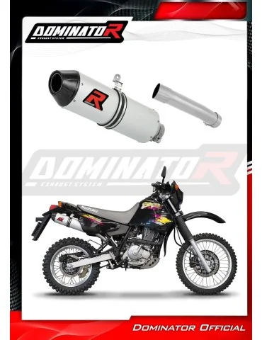 Silencieux slip-on Dominator MX2 pour Suzuki DR 650 R / RU / S (1990-1995)