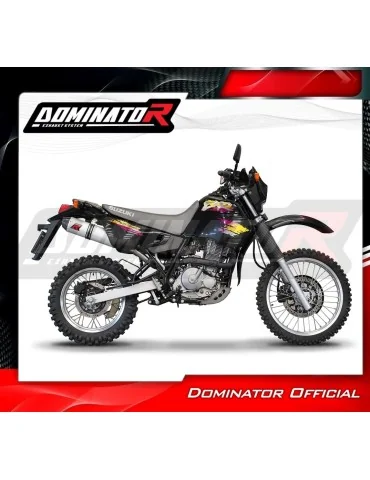 Silencieux slip-on Dominator MX2 pour Suzuki DR 650 R / RU / S (1990-1995)