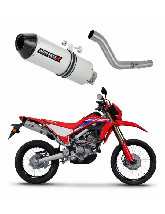 Silencieux slip-on Dominator MX2 pour Honda CRF 300L / Rally (2021-2023)