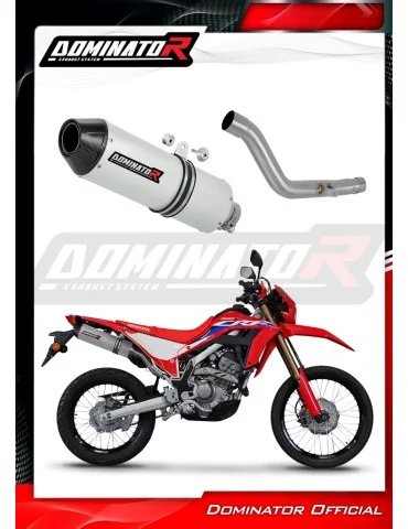 Silencieux slip-on Dominator MX2 pour Honda CRF 300L / Rally (2021-2023)