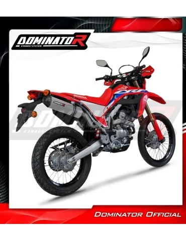 Silencieux slip-on Dominator MX2 pour Honda CRF 300L / Rally (2021-2023)