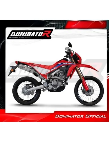Silencieux slip-on Dominator MX2 pour Honda CRF 300L / Rally (2021-2023)