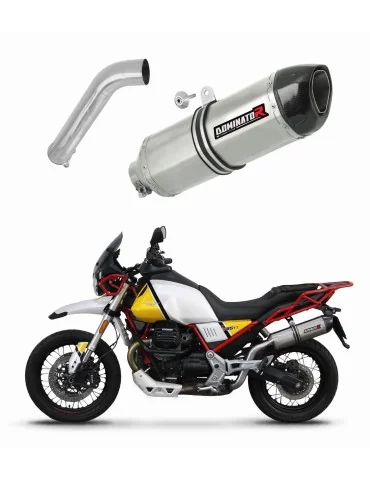 Silencieux slip-on Dominator HP1 pour Moto Guzzi V85 TT (2021-2023)