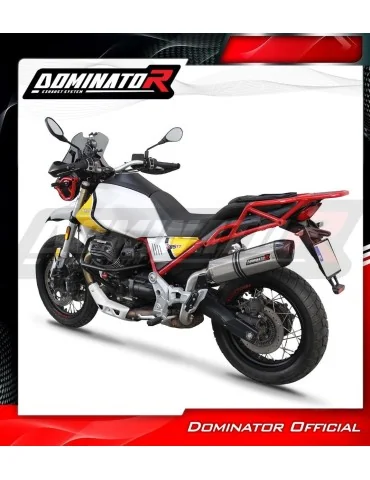 Silencieux slip-on Dominator HP1 pour Moto Guzzi V85 TT (2021-2023)
