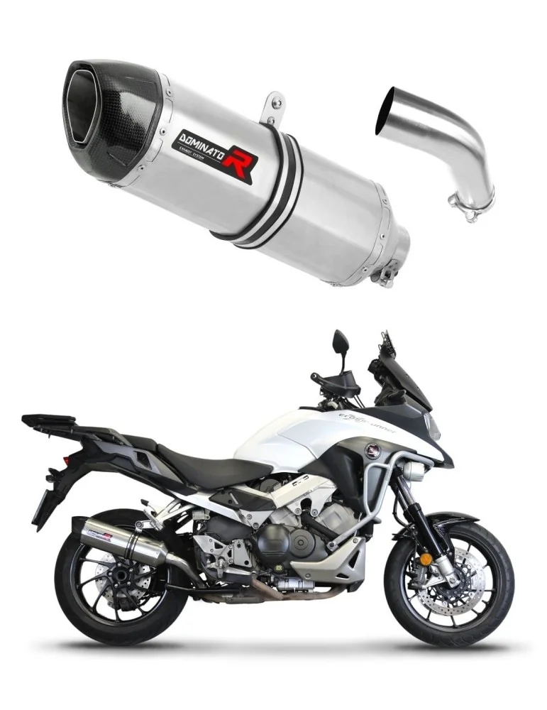 Silencieux slip-on Dominator HP1 pour Honda VFR 800 X Crossrunner (2015-2021)