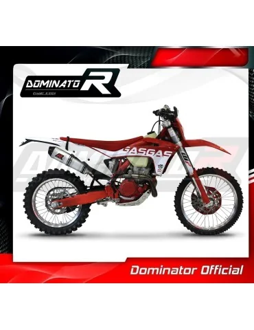 Silencieux slip-on Dominator MX2 pour Gas Gas EC 350 F (2021-2022)