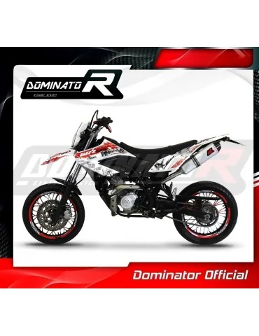 Silencieux slip-on Dominator MX2 pour Yamaha WR 125 X (2009-2014)