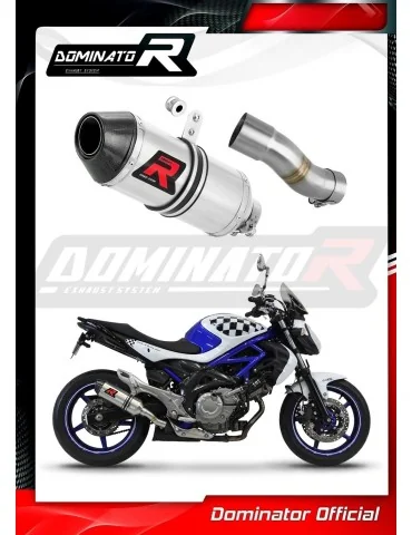 Silencieux slip-on Dominator HP3 pour Suzuki SFV 650 Gladius (2009-2015)