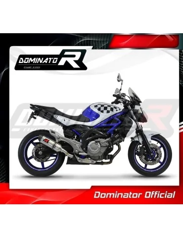 Silencieux slip-on Dominator HP3 pour Suzuki SFV 650 Gladius (2009-2015)