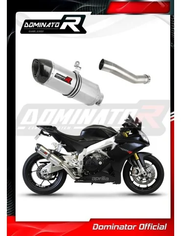 Silencieux slip-on Dominator HP1 pour Aprilia RSV 4 R APRC Factory (2011-2015)
