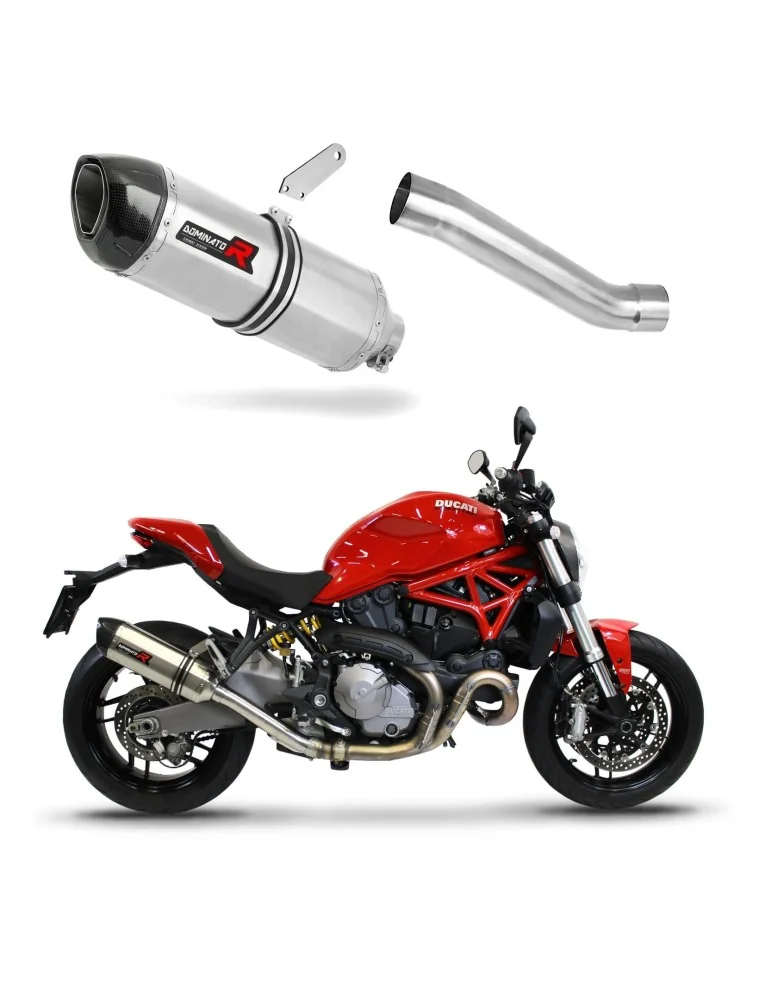 Silencieux slip-on Dominator HP1 pour Ducati Monster 821 (2018-2021)