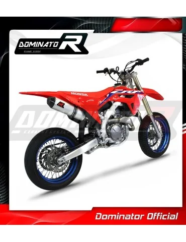 Silencieux slip-on Dominator MX2 pour Honda CRF 450 R RX (2021)